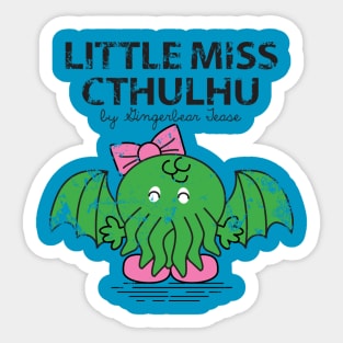 LITTLE MISS CTHULHU Sticker